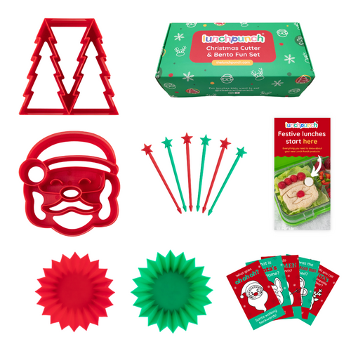 Lunch Punch - Christmas Cutter & Bento Set Lunch Punch - Christmas Cutter & Bento Set