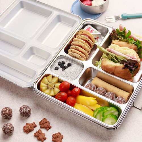 Nestling Stainless Steel Jumbo Bento Box [VARIOUS COLOURS]