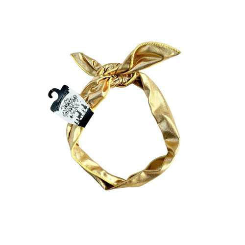 Curious Wonderland Head Wrap Headband - Gold or Silver