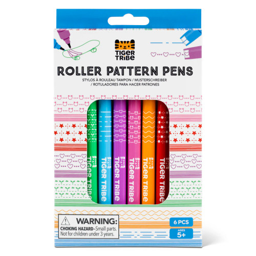 Tiger Tribe Roller Pattern Pens Tiger Tribe Roller Pattern Pens