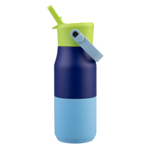Oasis Insulated Junior Drink Bottle 400ml - Peacock Blue