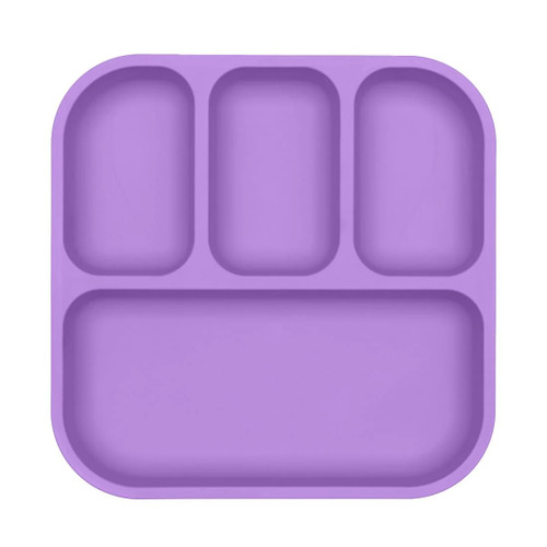 bobo&boo Plant Based Divided Plate - Purple