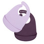 We Might Be Tiny Catchie Bibs - Plum + Lilac
