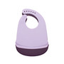 We Might Be Tiny Catchie Bibs - Plum + Lilac