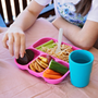 bobo&boo Plant Based Divided Plate - Pink