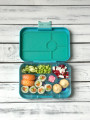 Yumbox Tapas - Antibes Blue with Jungle Tray 5 Compartment