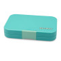 Yumbox Tapas - Bali Aqua with Rainbow Tray 4 Compartment
