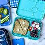 Yumbox Tapas - Bali Aqua with Rainbow Tray 4 Compartment