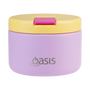 Oasis Insulated Food Jar with Quick Release Lid - 300ml - Bubblegum Pink