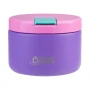 Oasis Insulated Food Jar with Quick Release Lid - 300ml - Mermaid Purple