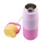 Oasis Insulated Junior Drink Bottle 400ml - Bubblegum Pink