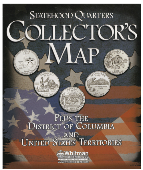Statehood Quarters Collectors Map