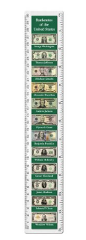 US Banknotes Ruler