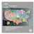 National Parks Quarters Full Color Collectors Map 2010-2021