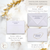 Wedding envelope addressing modern gold and navy