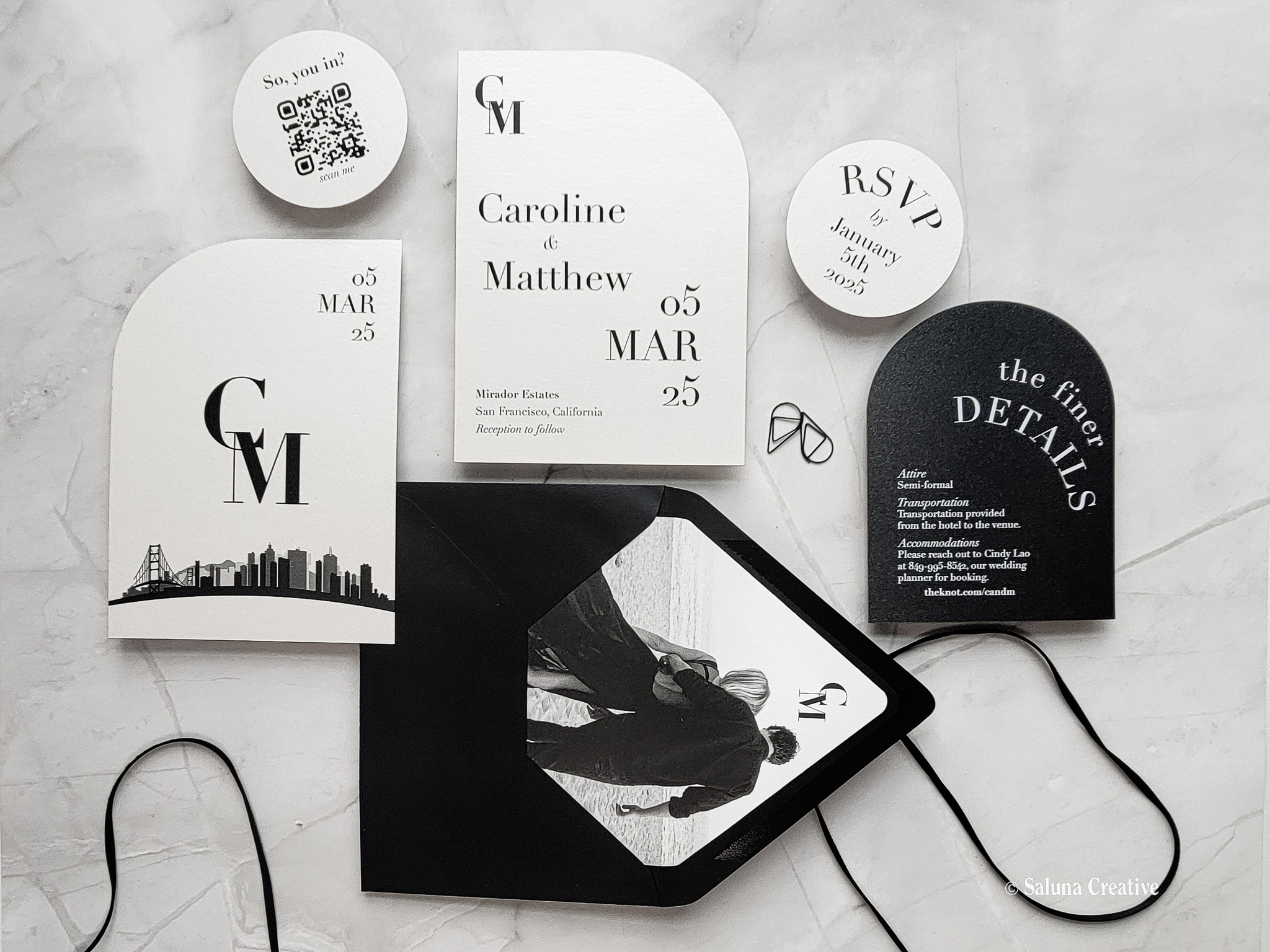 Modern Wedding Invitation