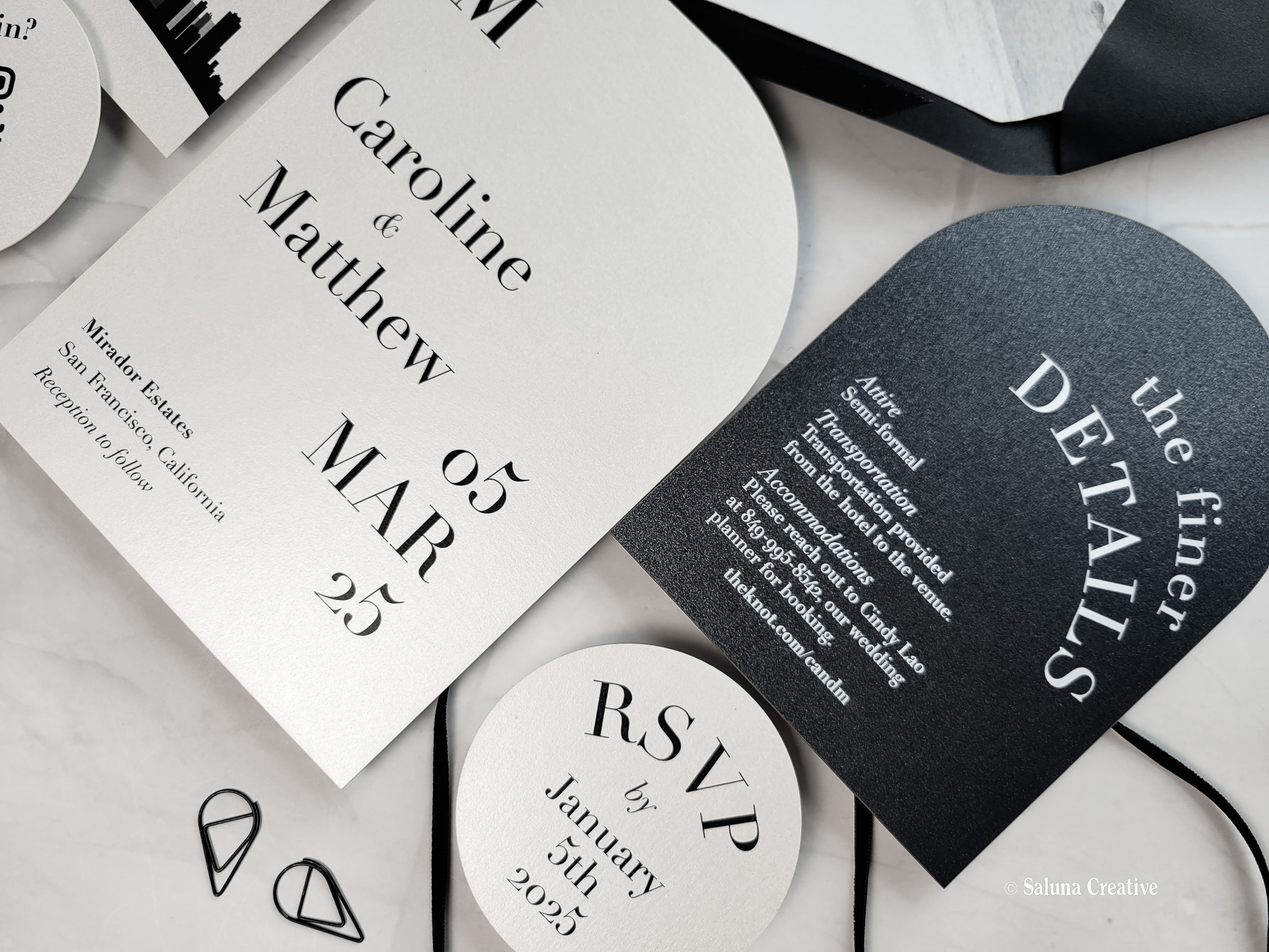 Arch Wedding Invitation