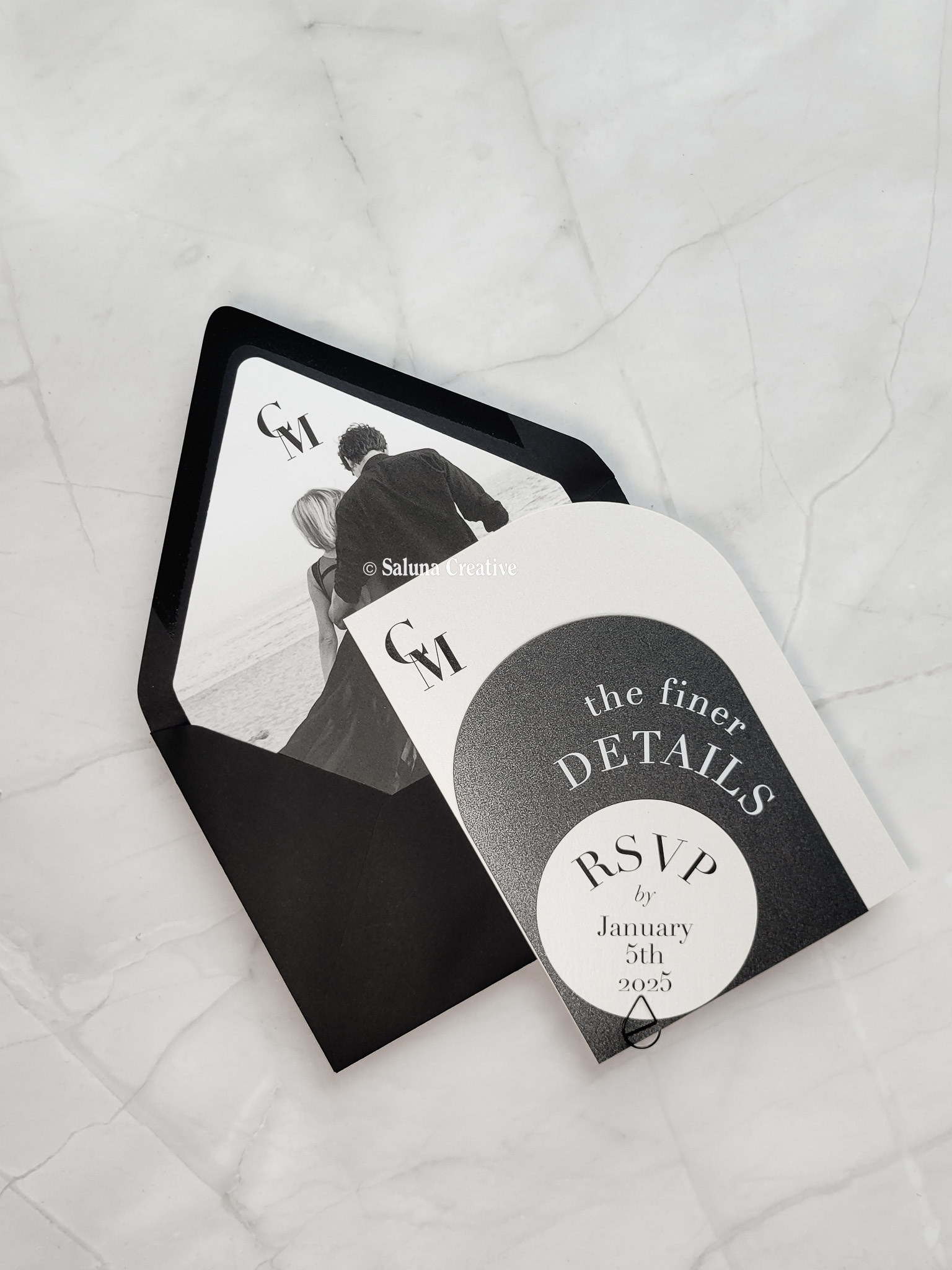 Stackable Wedding Invitation