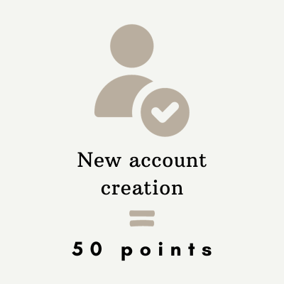 Earn Rewards Create Account