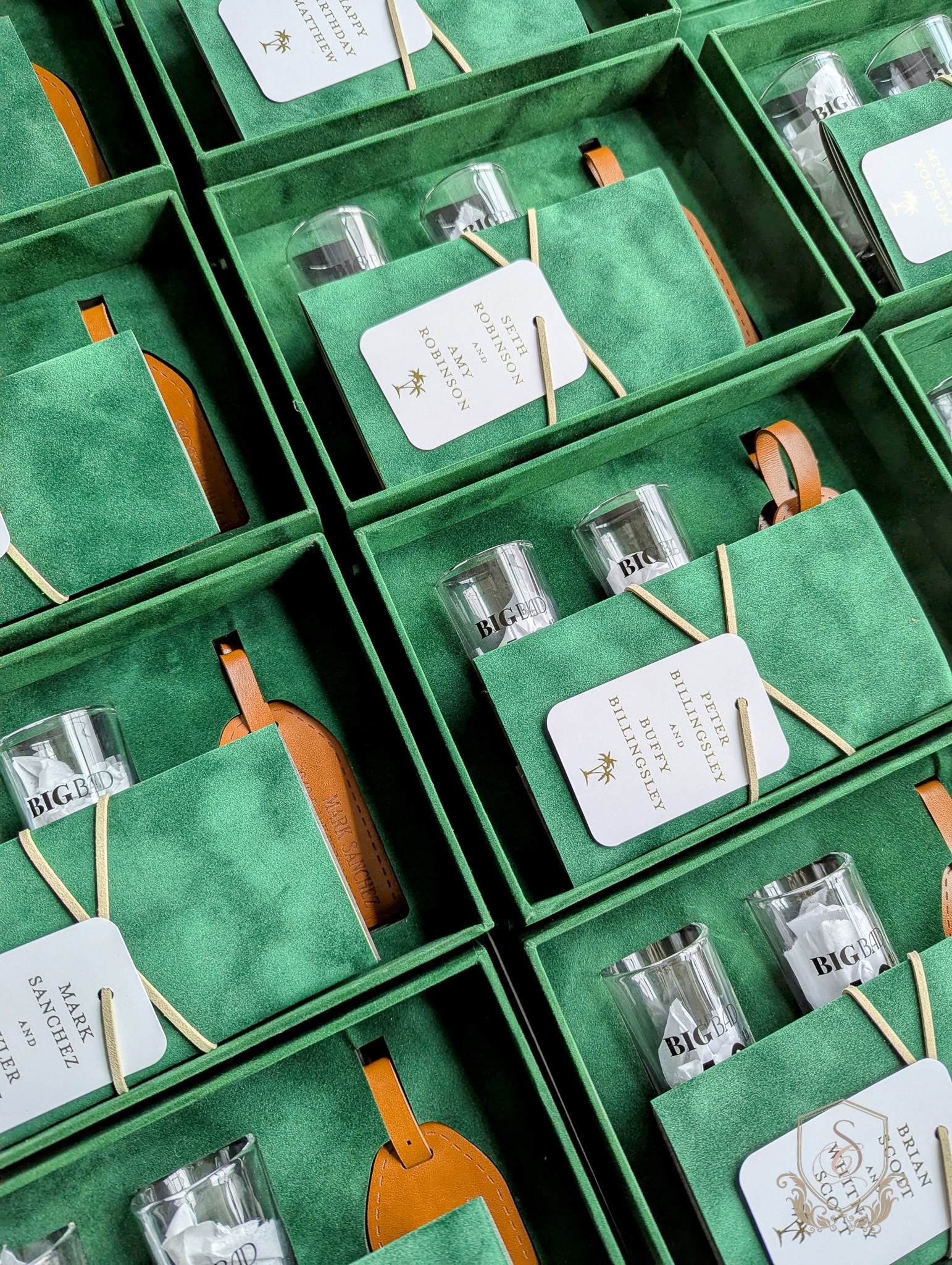 Boxed Invitations with Keepsake