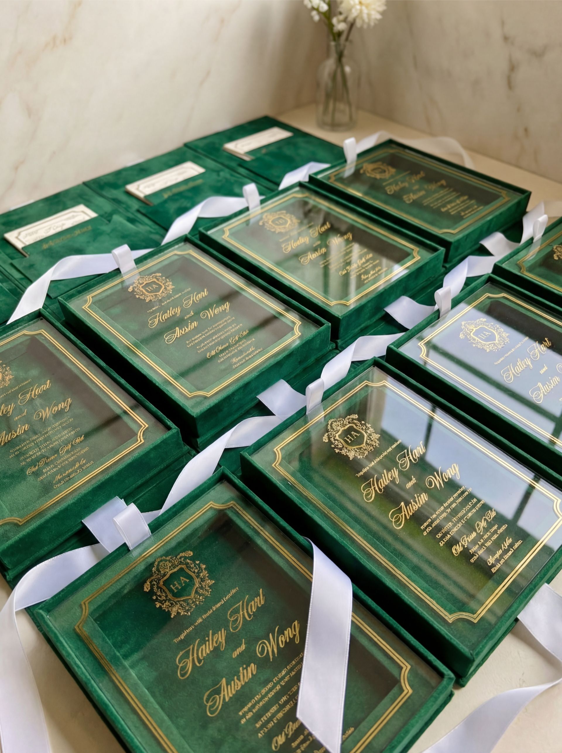 Boxed Invitations Details