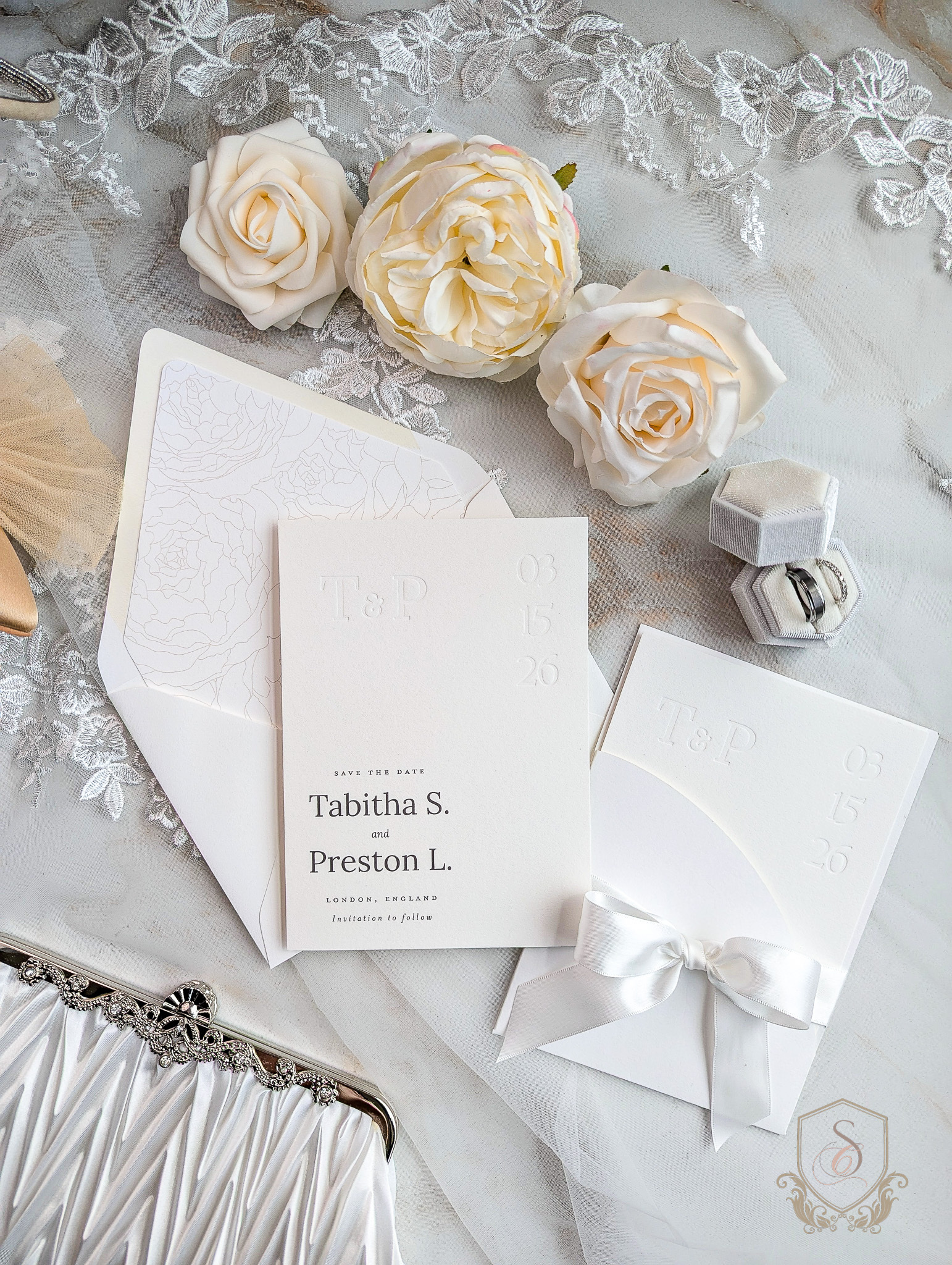 Save the Date with Ribbon