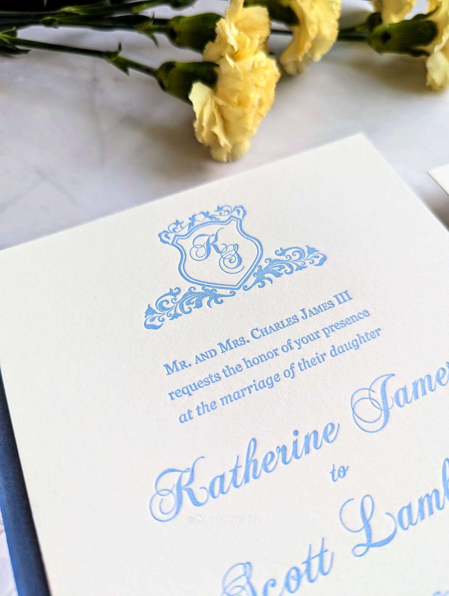 Letterpress Invitation Suite