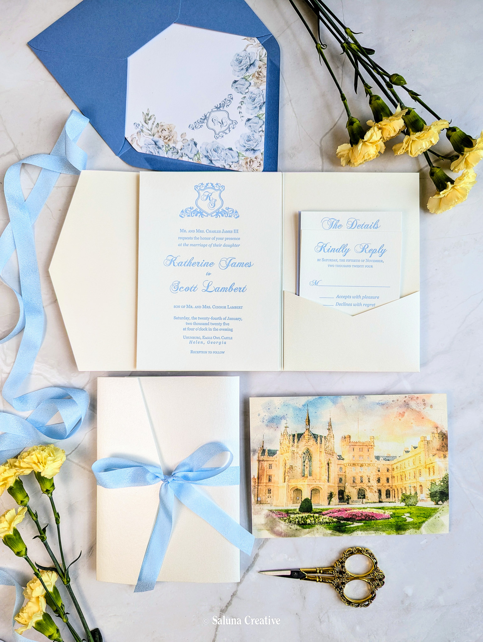 Letterpress Wedding Invitations