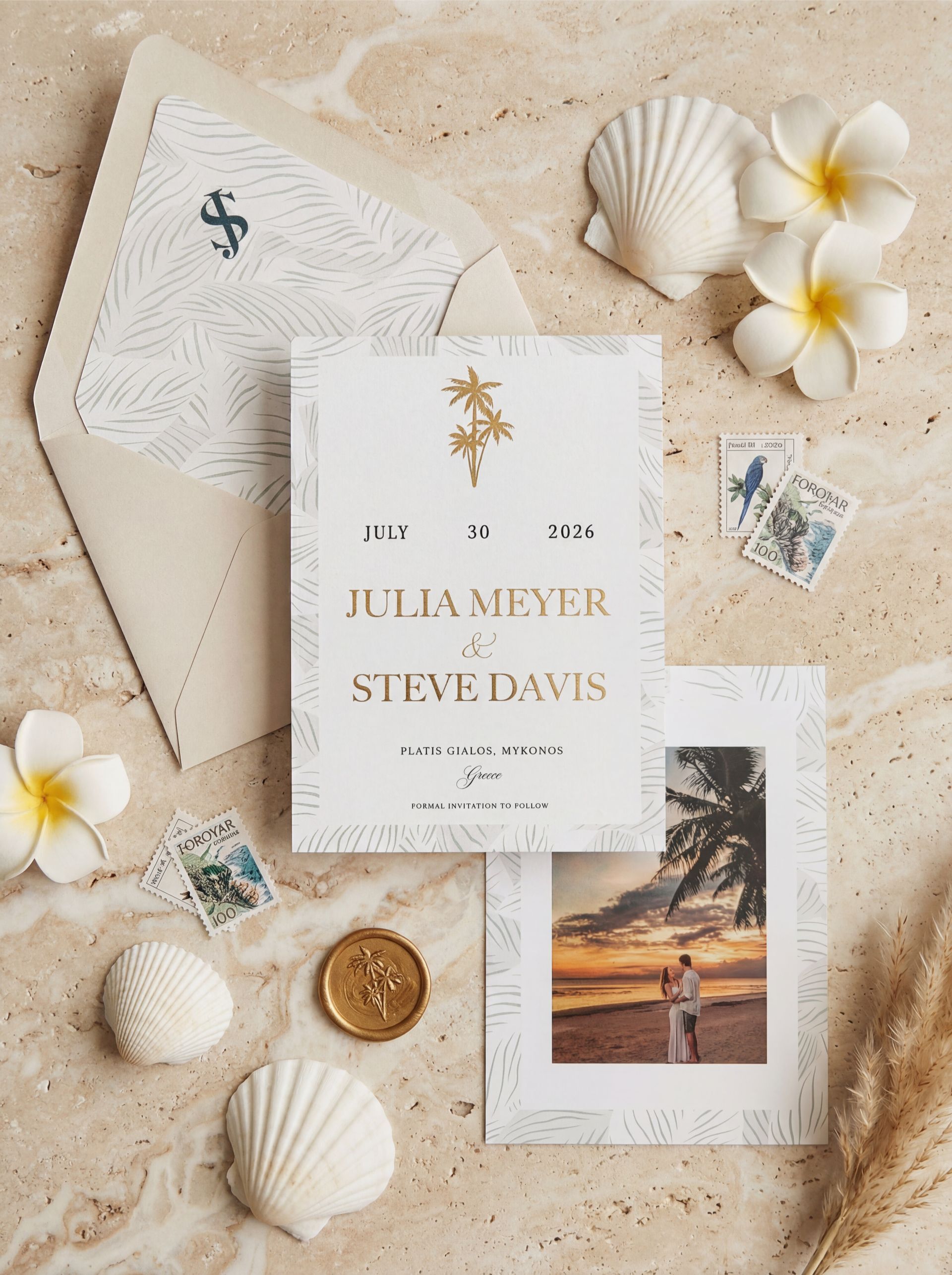 Tropical Save the Date