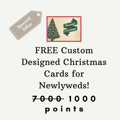 Free Christmas Cards for Newlyweds