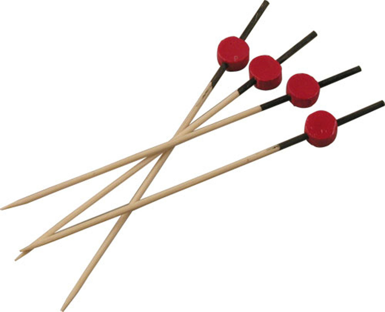  200 PCS Bamboo Skewers for Appetizers, 4.7 Inch