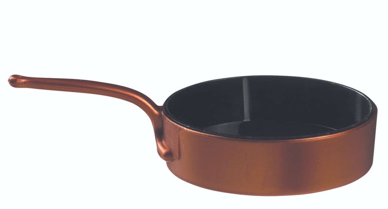 Eskoffie large sauce pan black-gold 120ml/4.1oz (Case of 84 pc)