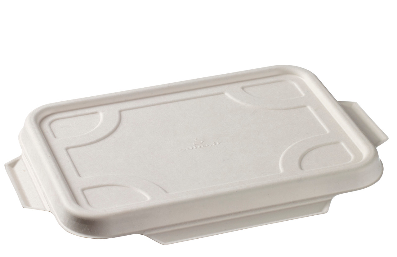 Rectangular container + lid PP 1500ml/50.7oz for To Go and Takeaway - Solia  usa