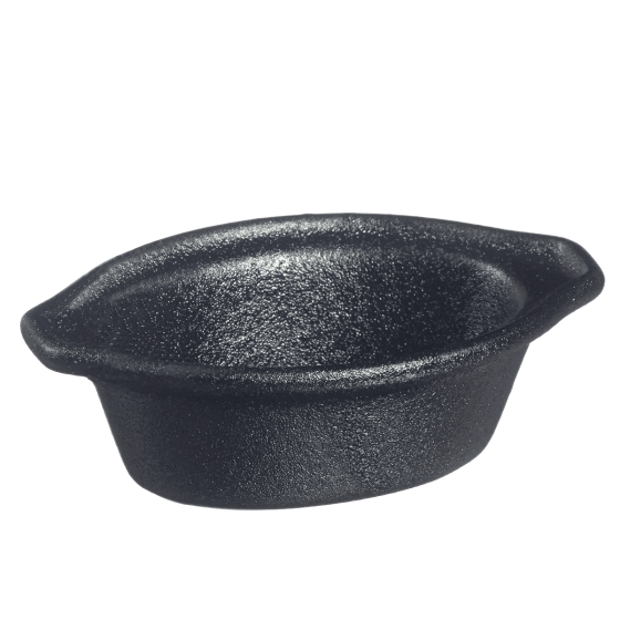 Sandy Eskoffié black ceramic cocotte 1.4oz (144pcs/case) - SOLIA INC