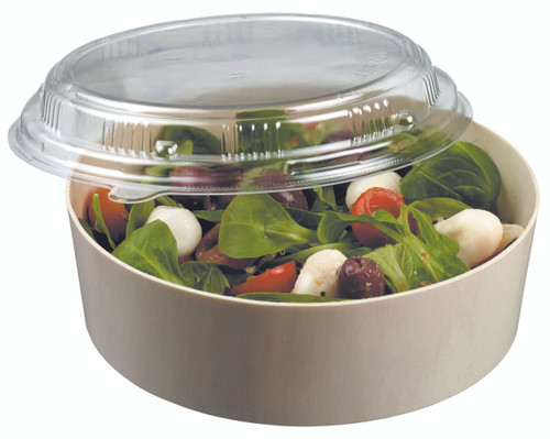 Laminated wooden bowl 650ml/22oz for grab&bo and takeaway salad