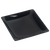 Fluid Plate Black 7.9" (Case of 100 pc)