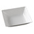 Fluid Cup Plate 5.1x4.7 White (Case of 200 pc)