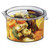 Cooking transparent with lid pot 22 oz, 650ml (Case of 60 pc)