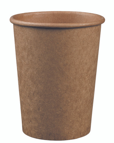 100 X Disposable Kraft Paper Cups 210ml / 7oz - Foto 3
