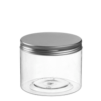 TORNILLO jar 21 Oz H 3.3" diam.4" PET + aluminium lid (144pcs /case)
