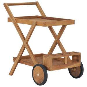  Tea Trolley Solid Teak Wood