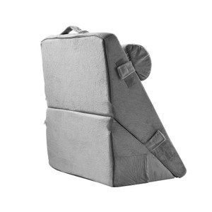 Bed Wedge Pillow for Sleeping, 3 Pcs Adjustable Orthopedic Bed Wedge Set, with Washable Cover & Foa