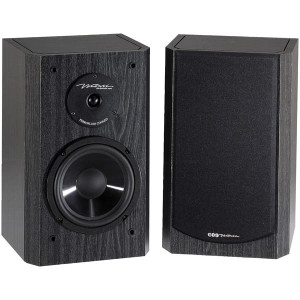 BIC America DV62SIB Venturi DV62si 6-1/2-In. Indoor 2-Way Bookshelf/Surround Sound Speakers, 175 Wa