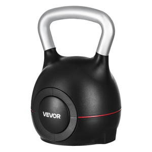 Kettlebell, Adjustable Kettlebell with 7 Weight Levels (5, 11.5, 18, 24.5, 31, 37.5, 44 lbs), Die-C