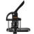 Button Maker Machine 1"/1.25"/2.25"(25/32/58 mm) Pin Maker Black, with 300pcs Button Parts, Circle 