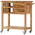 Kitchen Trolley 31.5"x17.7"x35.8" Solid Wood Acacia