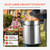 Stainless Steel Stockpot, 84 Quart Large Cooking Pots, Cookware Sauce Pot with Basket, Lid, and Han