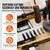 Dovetail Jig, 12 in Width, Dove Tailing Router Jigs with Router Bit & 1/2 Template, Precise Alignme