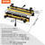 Dovetail Jig, 12 in Width, Dove Tailing Router Jigs with Router Bit & 1/2 Template, Precise Alignme