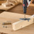 Doweling Jig Kit, Self Centering Dowel Drill Jig for Straight Holes, with Drill Bit Set 1/4", 5/16"